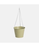 CUBO CADENA METAL 21X16CM VERDE