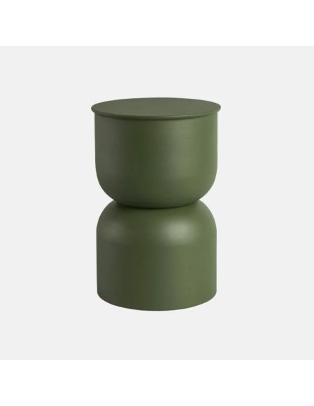 METAL STOOL 31X46CM VERDE