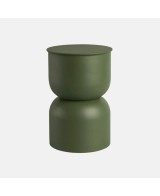 METAL STOOL 31X46CM VERDE