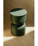 METAL STOOL 31X46CM VERDE