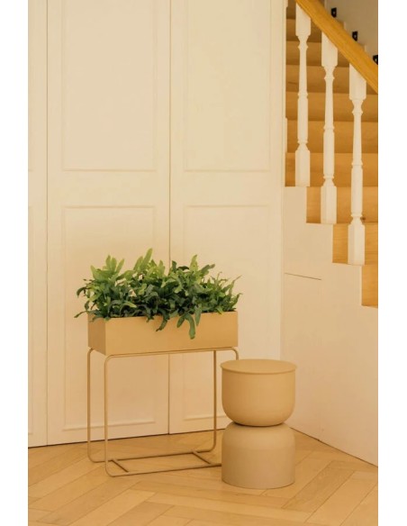 METAL STOOL 31X46CM VERDE