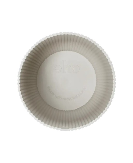 MACETA VIBES FOLD REDONDA 14CM BLANCO LINO