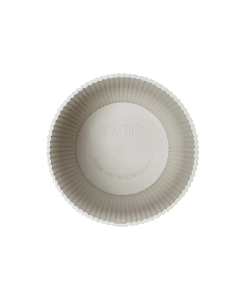 MACETA VIBES FOLD REDONDA 14CM BLANCO LINO