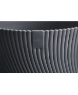 MACETA SEREH REDONDA 47CM ANTRACITA