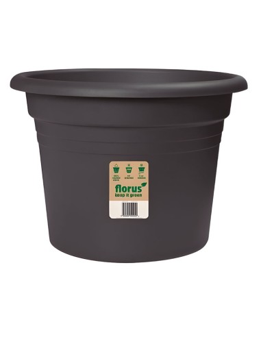 MACETA MED. CILINDRO 57CM ANTRACITA