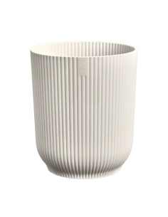 MACETA VIBES FOLD OEQUIDEA HOOG 12.5CM BLANCO LINO