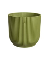 MACETA VIBES FOLD REDONDA 30CM VERDE HELECHO