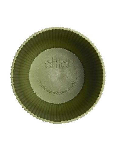MACETA VIBES FOLD REDONDA 30CM VERDE HELECHO