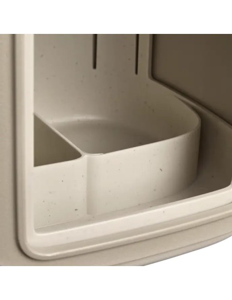 COMEDERO PARA PAJAROS COSY 18CM BEIGE