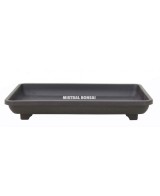 Plato Bonsái Plástico 14.5x10x2.5cm Mistral | Accesorio para Bonsáis en Endanea Garden

