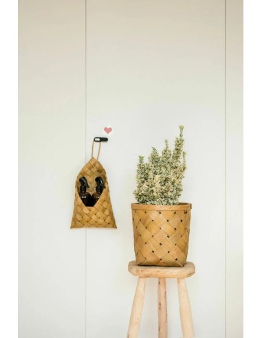 BASKET PALMA 40X31CM NATURAL