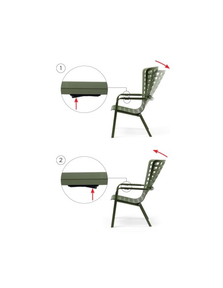 SILLON FOLIO TORTORA DE 4 SIN COJIN