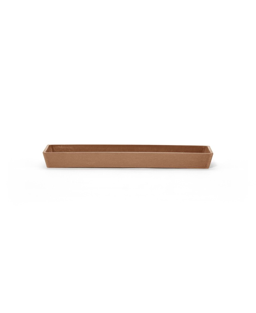 SAUCER RECTANGULAR 80CM TERRA