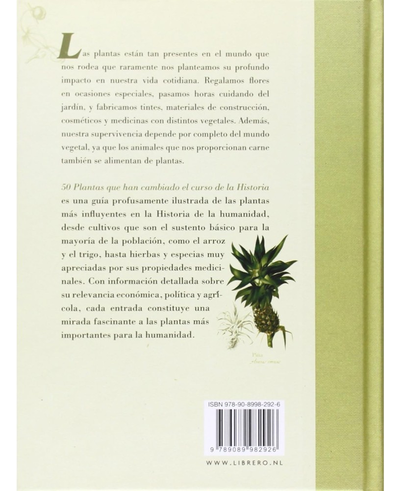 LIBRO 50 PLANTAS QUE HAN CAMBIADO EL CURSO DE LA HISTORIA