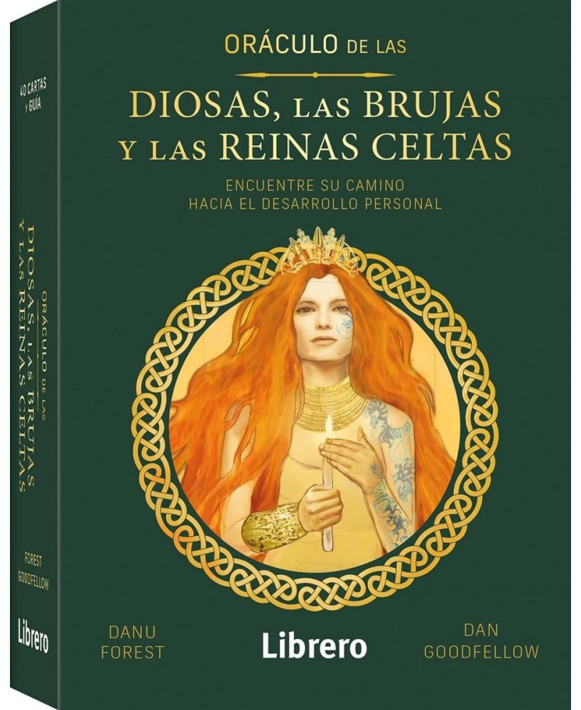 LIBRO ORACULO DE LAS DIOSAS LAS BRUJAS Y LAS REINAS CELTAS CAJA+BARAJA