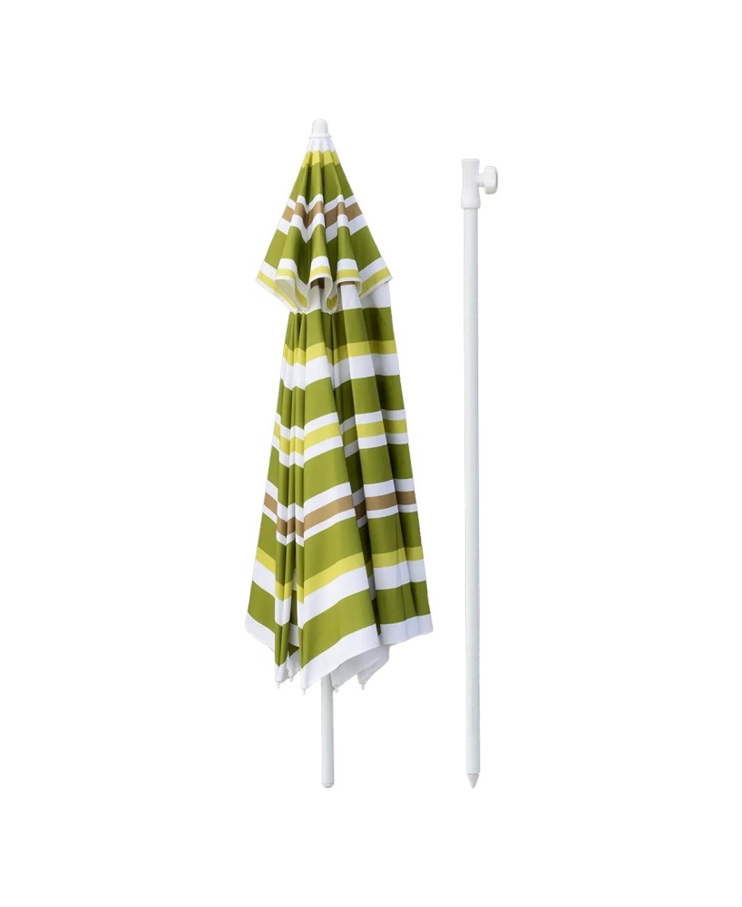 SOMBRILLA DE RAYAS VERDE