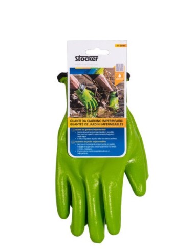 Guantes Jardín Impermeables T/7 XS Stocker | Manos Pequeñas | Endanea Garden

