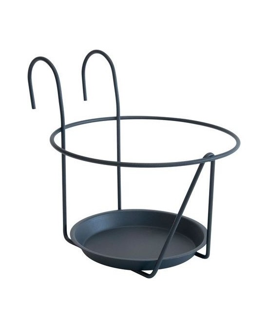 SOPORTE MACETA +PLATILLO M25CM