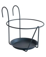 SOPORTE MACETA +PLATILLO M25CM