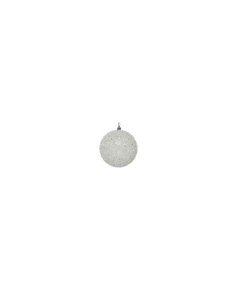 BOLA NAVIDAD NEVADA D10CM