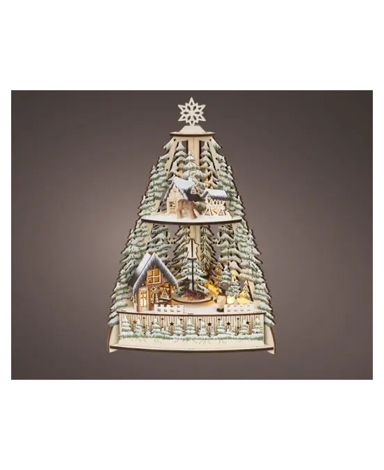 ESCERNARIO LED   BLANCO/CALIDO L.13.5cm x W.24cm x H.35cm