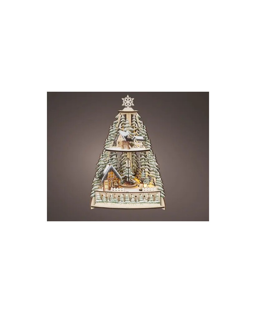 ESCERNARIO LED   BLANCO/CALIDO L.13.5cm x W.24cm x H.35cm