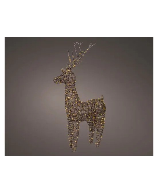 RENO MICROLED MARRON  L.24cm x W.60cm x H.104cm