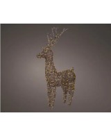 RENO MICROLED MARRON  L.24cm x W.60cm x H.104cm