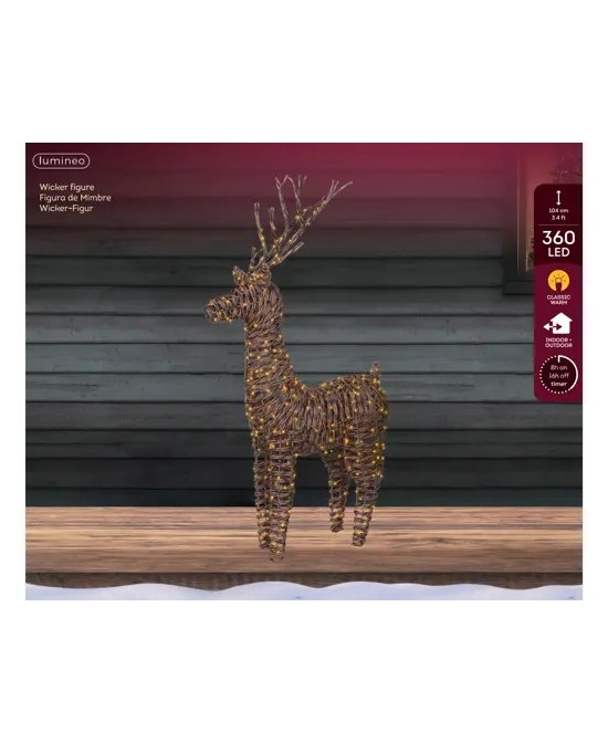 RENO MICROLED L.38cm x W.107cm x H.180cm