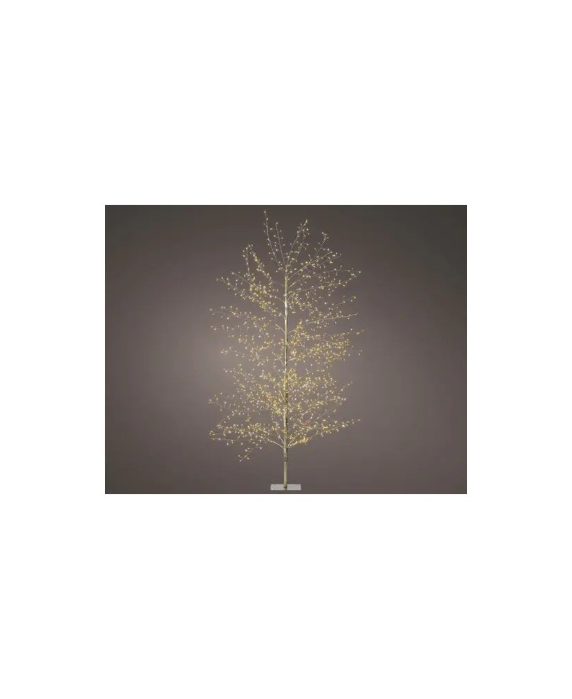 ARBOL MICROLED DORADO LUZ CALIDA D.70cm x H.150cm