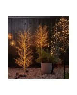 ARBOL MICROLED DORADO LUZ CALIDA D.70cm x H.150cm