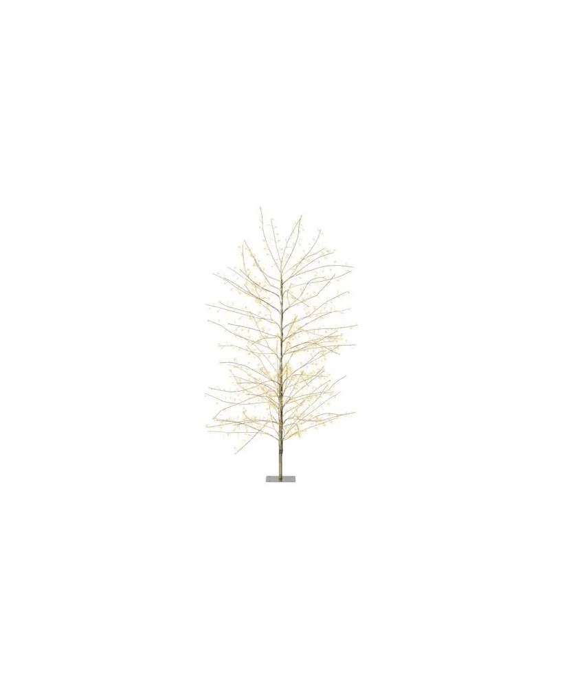 ARBOL MICROLED BLANCO  LUZ CALIDA  D.70cm x H.180cm