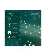 MICRO LED COMPACT SILVER/CALIDO 600CM