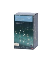 GUIRNALDA  MICROLED SILVER/CALIDO 1800CM