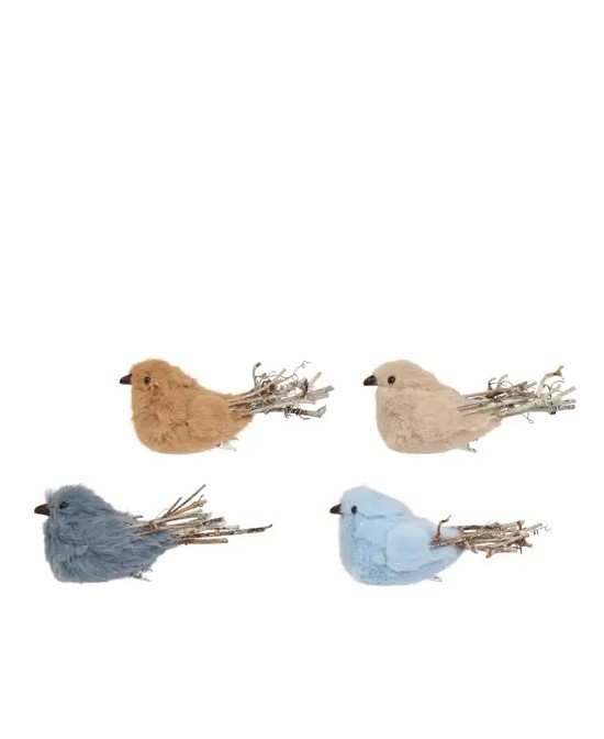 PAJARO EN CLIP L.12cm x W.5cm x H.6cm