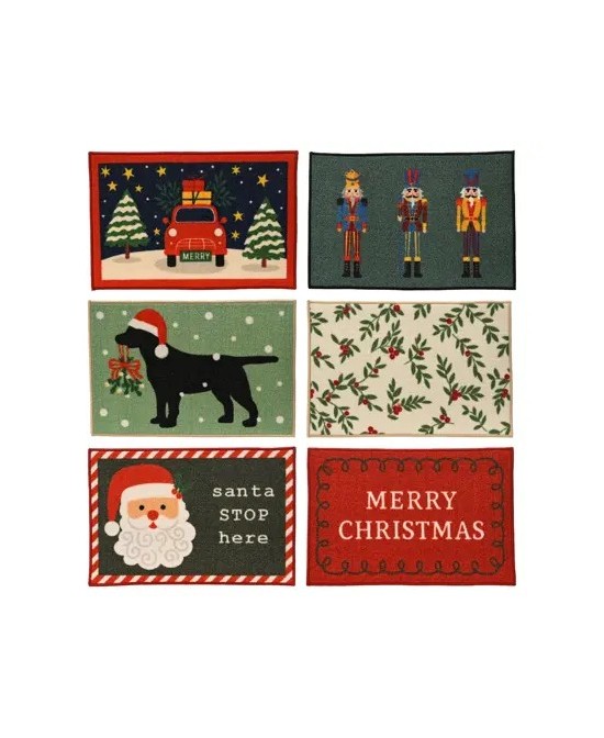 FELPUDO NAVIDAD L.40cm x W.60cm x H.0.5cm