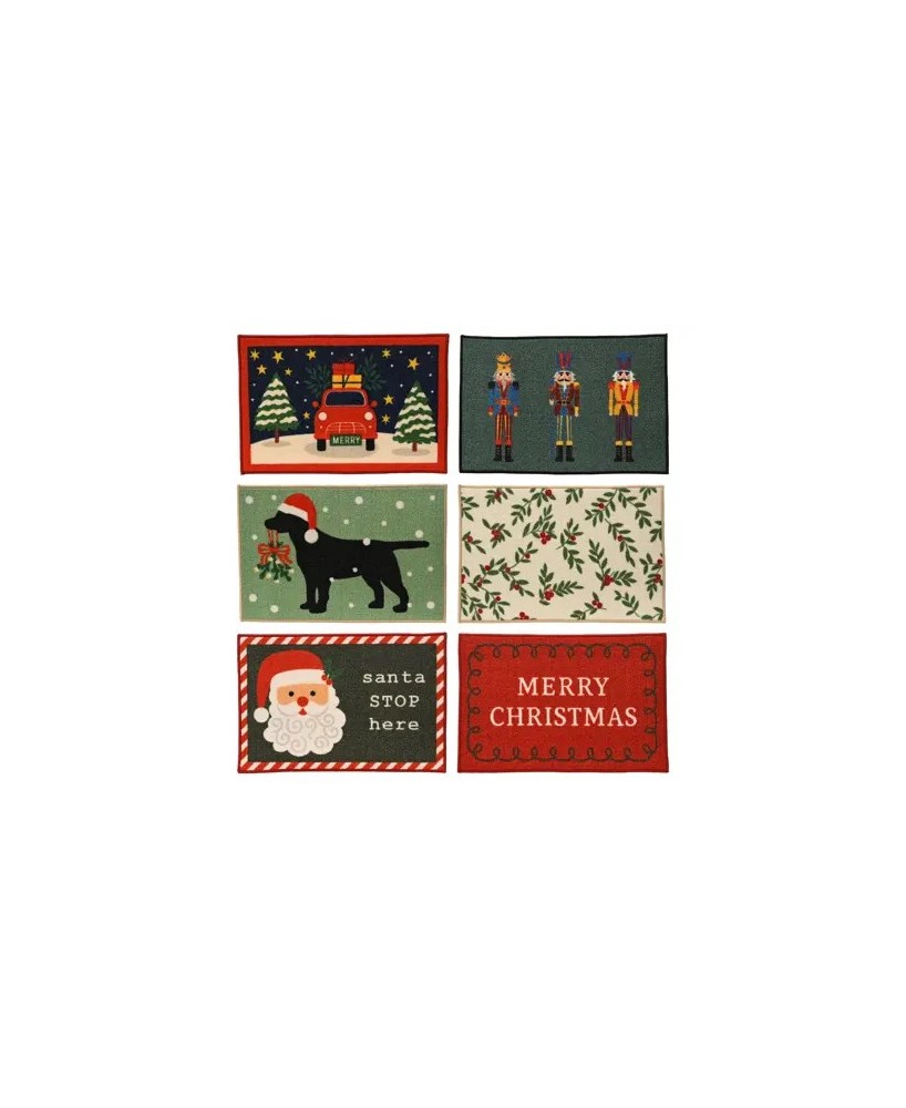 FELPUDO NAVIDAD L.40cm x W.60cm x H.0.5cm