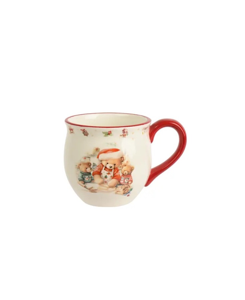 TAZA NAVIDAD OSITO L.13.5cm x W.9.5cm x H.9cm