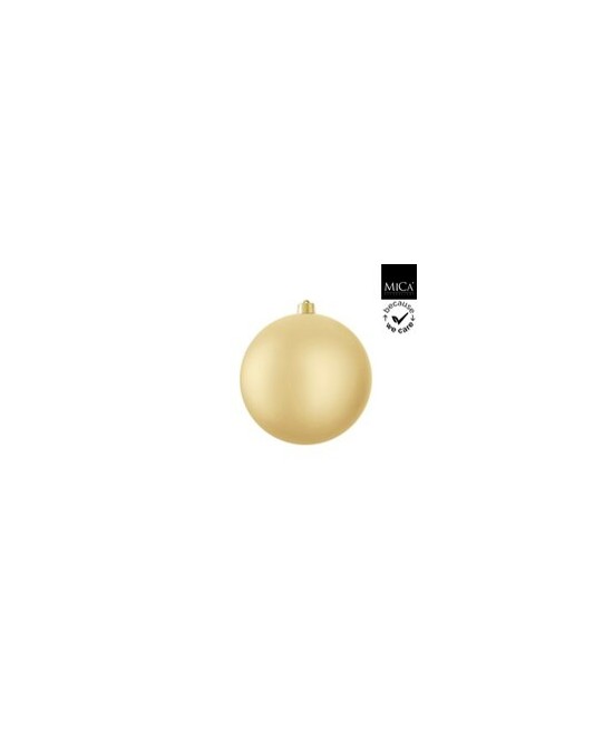 BOLA NAVIDAD DORADO MATE  D25CM IRROMPIBLE