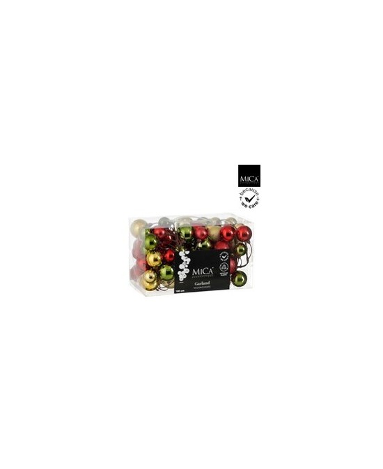 GUIRNALDA BOLAS MIX L 180CM
