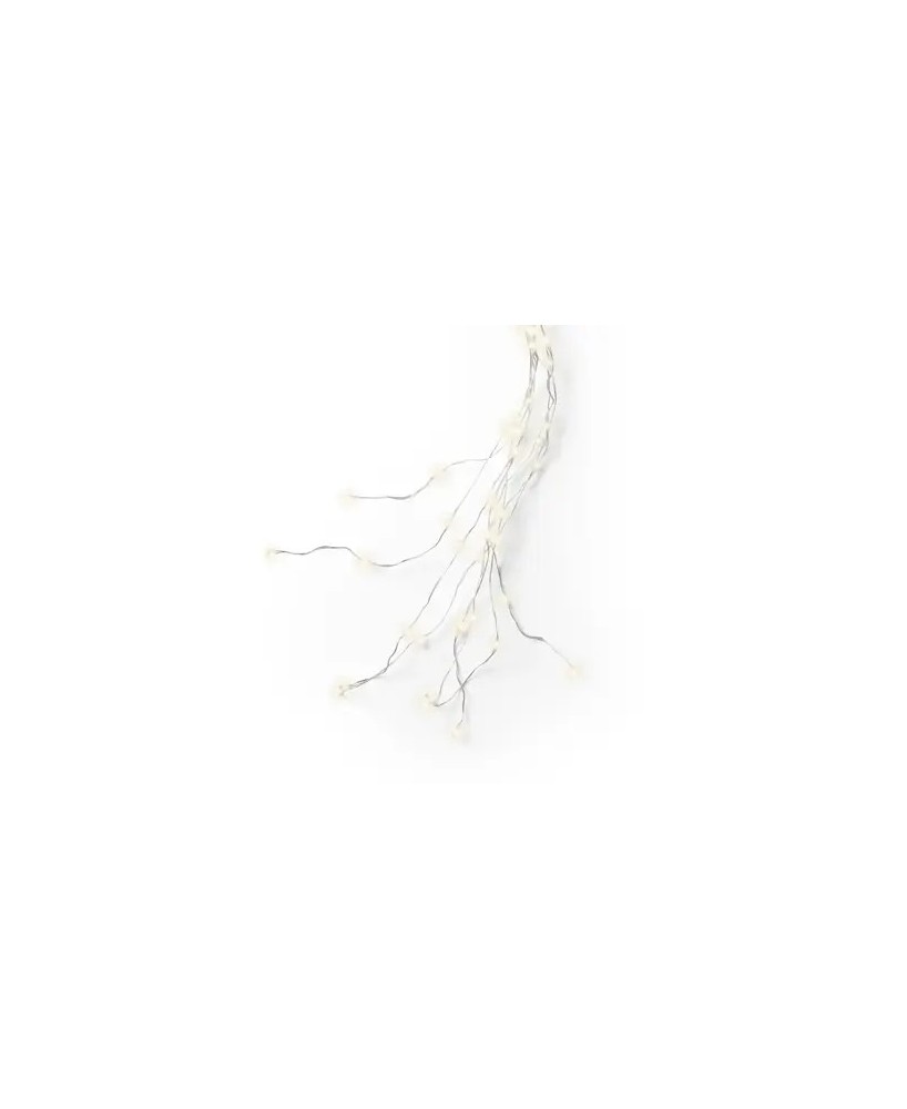 GUIRNALDA LED LUZ PARPADEANTE 240CM VERDE