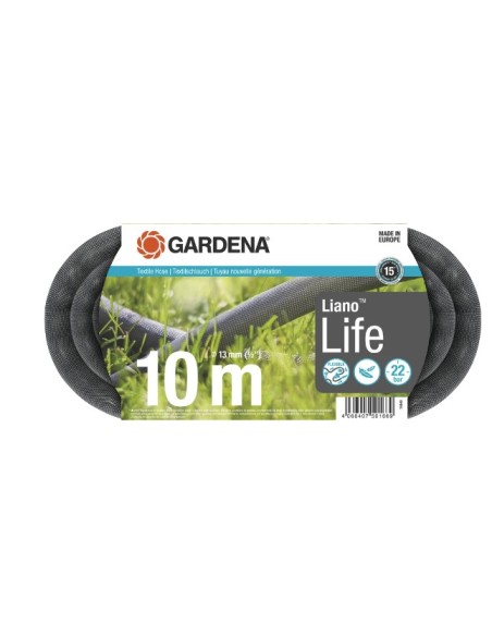 Manguera Textil Liano 10 m | Flexible, Duradera y Resistente UV