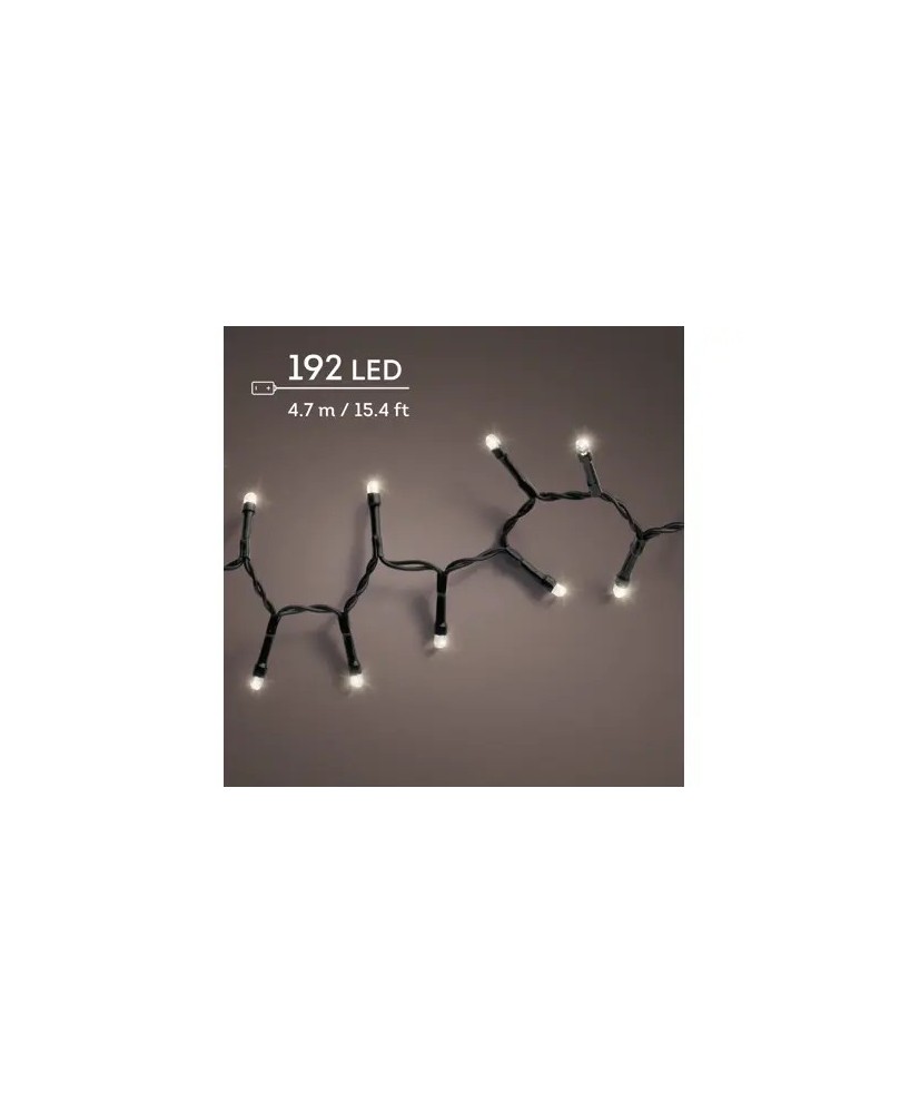 GUIRNALDA DE LUCES LED NEGRO / CALIDO 470L