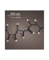 GUIRNALDA DE LUCES LED NEGRO / CALIDO 470L