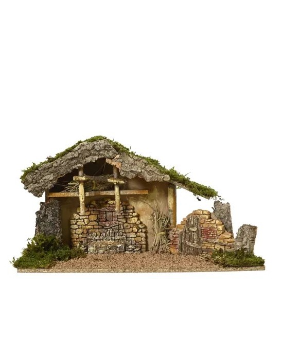 PESEBRE  MADERA NATURAL L58CM