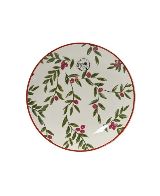 PLATO DESAYUNO NAVIDAD D.19.4cm x H.2cm