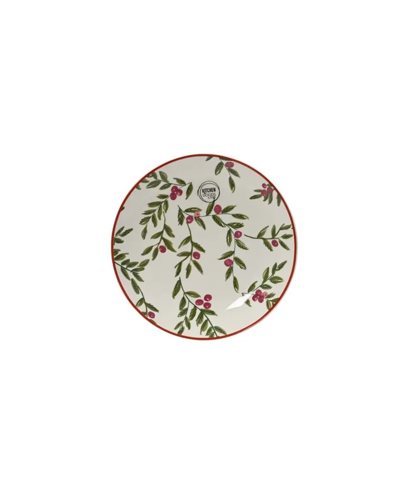 PLATO DESAYUNO NAVIDAD D.19.4cm x H.2cm