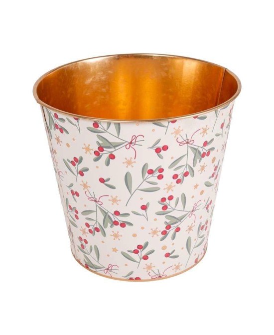CUBO METALICO MUERDAGO D14X12CM