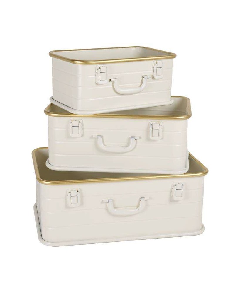 CAJA METALICA GRANDE BLANCA