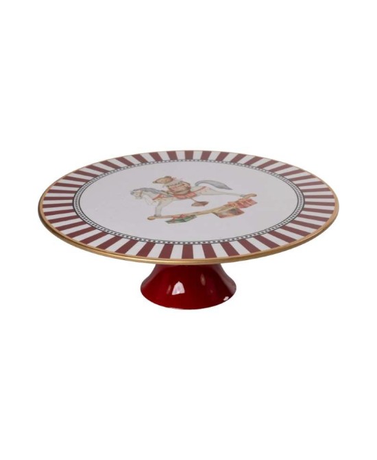 BANDEJA PEDESTAL CABALLITO D22X10CM